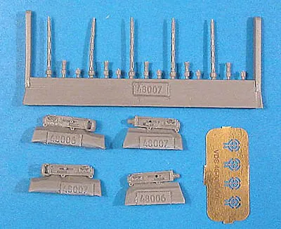 Vector VDS48-007 - Browning M2 0.3 Cal (Oval Perforation) 1/48 Scale • $13.95