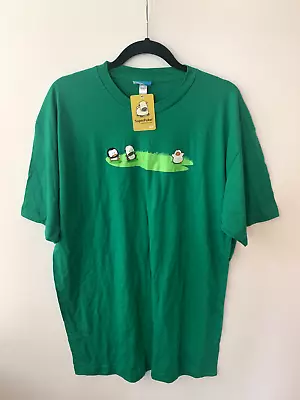 NWT SuperPoke! Pets Men's Plus Size 2XL 100% Cotton Green Graphic Tee T-Shirt • $10.99