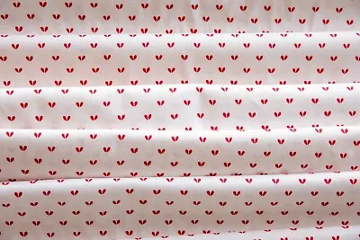 Vtg. Marimekko Fabric Hearts-100% Cotton-Muslin 1980 Finland-Farmhouse- 54 X BTY • $14.99