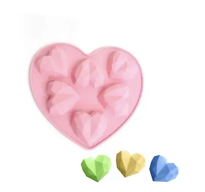 100+ 3D Silicone Chocolate Mould Cake Soap Wax Melt Mold Candy Jelly Ice Cube • £3.85