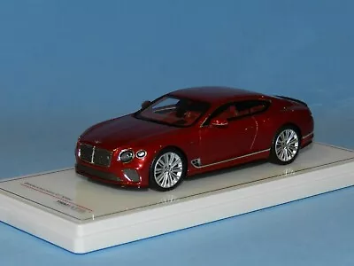 TSM Model 1/43 2022 Bentley Continental GT Speed Candy Red MiB • $165