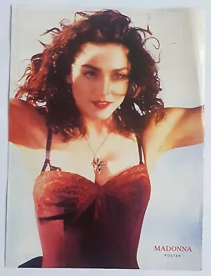 MADONNA Magazine Pin-up Pull-out Poster 1 Page Vintage 1989 Like A Prayer • $9.79