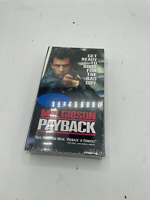 Payback VHS (Special Edition) Mel Gibson BRAND NEW SEALED PROMO COPY • $4