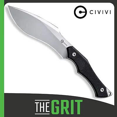 CIVIVI Vaquita II Kukri Fixed Blade Knife | Black / Satin | C047C-1 • $119.95