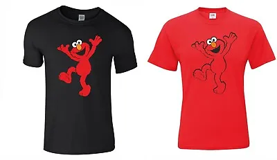 £7.99 • Buy KIDS Elmo Sesame Street Inspired T Shirt 3-4 To 12-13 FUN GEEK XMAS
