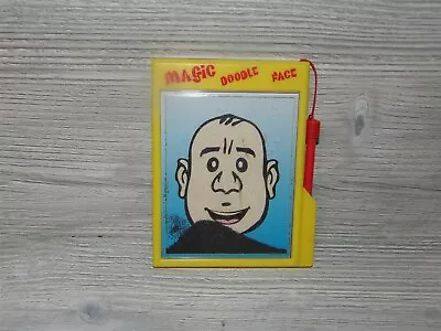 Vintage Magic Doodle Face Child Magnetic Draw Board Puzzle Game Classic Novelty  • $5.93
