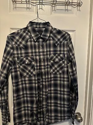 PENDLETON Mens Western Plaid Pearl Snap Flannel LS Shirt Size Small • $50