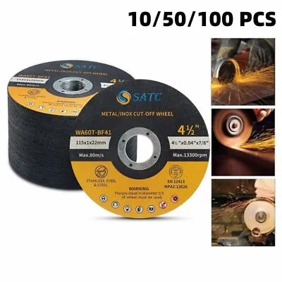 4-1/2  Cutting Disc Ultra Thin Metal 4.5 Inch Cut Off Wheels For Angle Grinder • $11.99