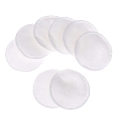 100PC Reusable Makeup Remover Pads Cotton Puff Facial Cleansing Pad For Eyes --❤ • $4.67