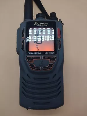 Cobra Marine MR HH325 Marine 6-Watt VHF Radio Very Pretty No Charger • $57.50