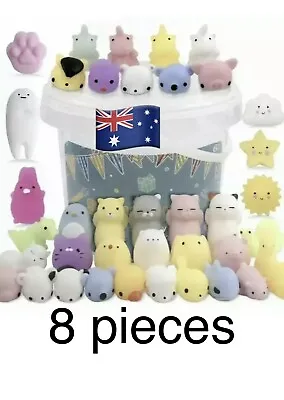 $8.80 • Buy 8pcs  Animal Squishies Kawaii Mochi Squeeze Toys Stretch Stress Squishy Autism
