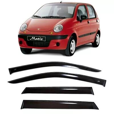 Windows Visors Deflector For Daewoo Matiz L Hb 5 Door 1998-2015 Sun Rain Guard • $119