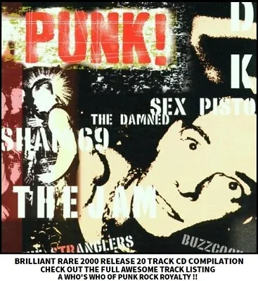 £3.95 • Buy Best Greatest Punk Hits CD Lurkers Stranglers Damned Bow 69 Buzzcocks Pistols