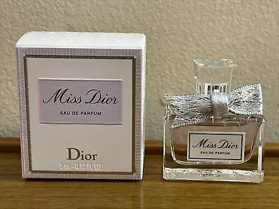 DIOR MISS DIOR Eau De Parfum Mini Splash 0.17 Fl Oz / 5 Ml EDP NIB • $19.49