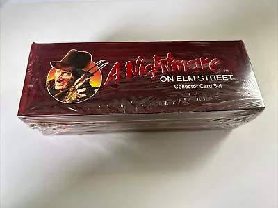 1991 Impel A Nightmare On Elm Street Factory Sealed Collector Trading Card Set • $55