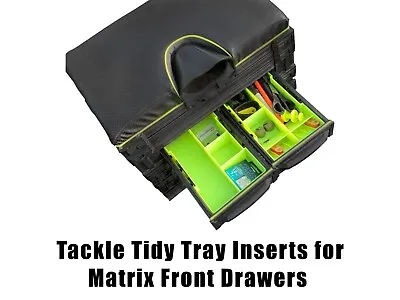 Tackle Tidy Tray Inserts For Matrix Seat Box Front Drawers • $41.05