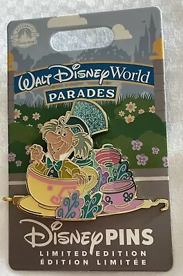 ✨2024 Disney  Mad Hatter Walt Disney World Parades Limited Edition 3000 Pin • $27.25