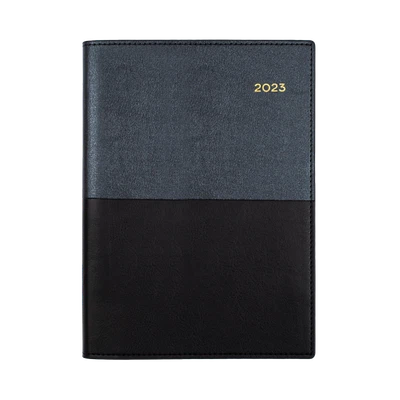 $16.95 • Buy 2023 Diary Collins Vanessa Calendar Year A5 Day To Page DTP BLACK 185.V99