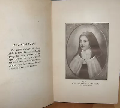 ††Vtg Catholic COLLECTED LITTLE FLOWER WORKS 6 Books In One Volume St Therese'44 • $14.99