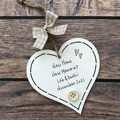 £6.49 • Buy New Home Gift First Personalised House Warming Present House Memories Family