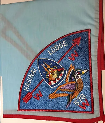 OA Lodge 578 Hasinai Pie SC Region  Neckerchief  Boy Scout TT3 • $135