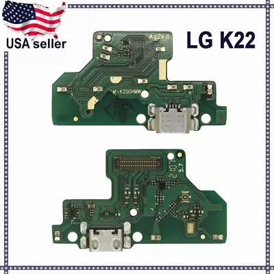 Micro USB Charging Port Connector MIC PCB Board For LG K22 / K22 Plus LM-K200HMW • $8.40