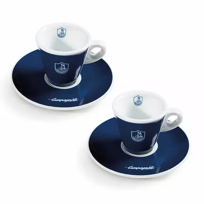 £29.99 • Buy NEW Official Campagnolo Espresso Coffee Cups Set Cycling Gift Merchandise