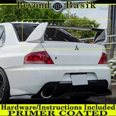 $88.95 • Buy 2002-2004 2005 2006 2007 Mitsubishi Lancer EVO 8 Style Trunk Spoiler Wing PRIMER