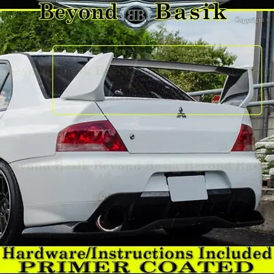 2002-2004 2005 2006 2007 Mitsubishi Lancer EVO 8 Style Trunk Spoiler Wing PRIMER • $84.95