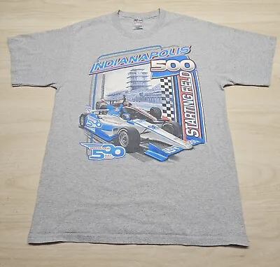 Men’s 2012 Indy 500 Large T-Shirt In Very Good Condition & FREE SHIPPING! • $19.99