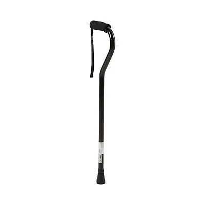 McKesson Black Aluminum Offset Handle Cane 30 To 39  Height • $18.51