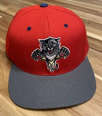 Vintage NHL Florida Panthers Mitchell & Ness Snapback Hat One Size • $20