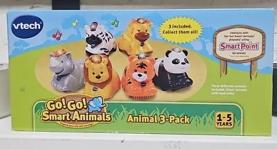 VTech Go! Go! Smart Animals Bear Elephant Zebra 3-pack • $24.99