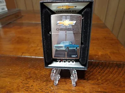 $28.95 • Buy Chevrolet Pickup Truck Chevy 1967 Zippo Lighter Mint In Box 2022