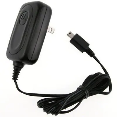 MOTOROLA OEM Mini USB HOME TRAVEL CHARGER HOUSE WALL OUTLET AC POWER ADAPTER • $9.39