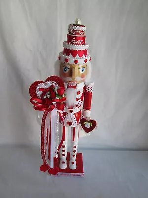 15   Handcrafted Valentines Day Nutcracker Cake Hat W/ Lace Pearls & Hearts #4 • $49.99