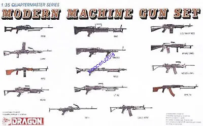 DRAGON 1/35 3806 Modern Machine Gun Set • $17.50