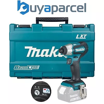 Makita DTD155Z 18v Blue Cordless Brushless Impact Driver + Assist Mode + Case • £84.99