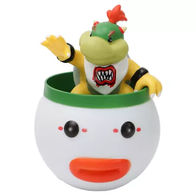 Super Mario Bros Bowser Jr. With Junior Clown Car PVC Figure Toy Mini Model Doll • $9.59