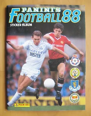 PANINI Football 88 1988 COMPLETE Football Sticker Album *Good/VG Condition* • £69.99
