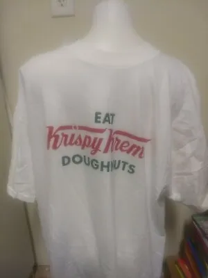 $26.88 • Buy Vintage 1990s Krispy Kreme Doughnut Promo Shirt Size XXL New W/ Tags Beefy Hanes