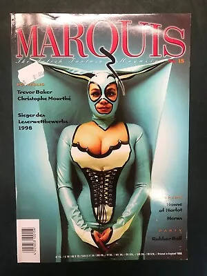 MARQUIS The Fetish Magazine No. 15 Christophe Mourthe DITA Latex BDSM 1999 NEW • £14.05
