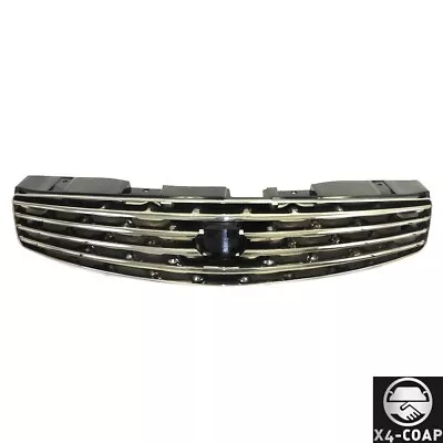 For Infiniti G35 New Front GRILLE Chrome BLACK IN1200107 62070AM800 • $106.76