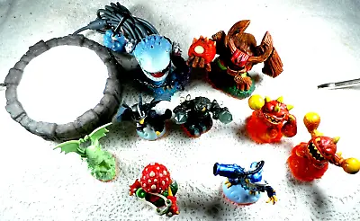 $9.99 • Buy Lot Of 7 Skylanders Giants With A (Portal Of Power 83492790 ) For Xbox 360  #837