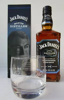 Jack Daniels Master Distiller No.6 700Ml 43% Full/Sealed & Jimmy Bedford Glass! • $299