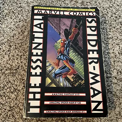 The Essential Spiderman Trade Paperback Amazing Fantasy Spider-Man 1-20 Annual • $17.99