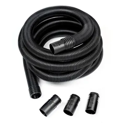 2-1/2 In. X 20 Ft. Dual-Flex Tug-A-Long Locking Vacuum Hose For RIDGID Wet/Dry S • $39.56