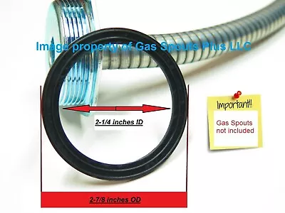 NEW JERRYCAN RIBBED  SPOUT GASKET  For Blitz Metal Gas Can 5 Gallon Military 20L • $1.95