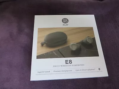 Bang & Olufsen 1644126 BeoPlay E8 Truly Wireless Earphones - Charcoal Sand • £85