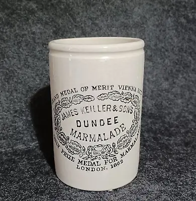 MALING JAMES KEILLER & SONS DUNDEE MARMALADE 1lb STONEWARE JAR POT • £45